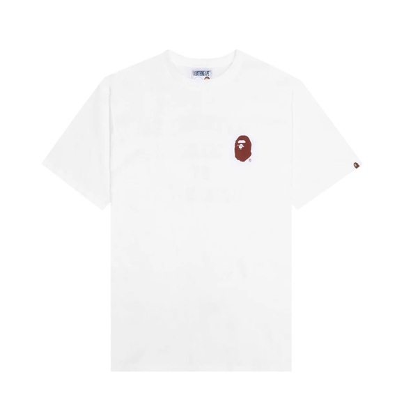 BAPE A BATHING APE LETTERED TEE MENS - Picture 4 of 10